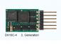 Preview: D&H DH10C (2. Generation), Mini-Lokdecoder, 1.5 A, SX1, SX2, DCC, MM, DC-analog, 6 Ausgänge, SUSI